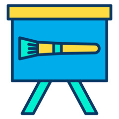 Lineal color Presentation icon