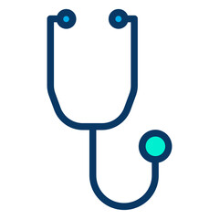 Lineal color Stethoscope icon