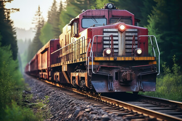 Fototapeta na wymiar freight train , transports of the world