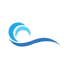 wave splash swoosh logo vector. Swoosh Template