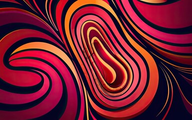 Fototapeta na wymiar Luxury abstract Radiant Red curve background with glitter light effect decoration with Generative AI.
