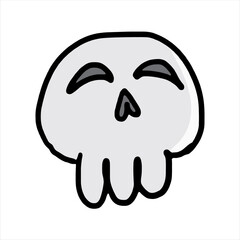 Halloween element. Hand drawn vector illustration.