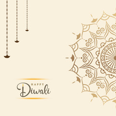 happy diwali, festival background. diwali background design for banner, poster,post, flyer, website banner,Luxury, mandala, background with Social Media Post, advertising , Happy Diwali poster,