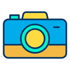 Lineal color Valentine Camera icon