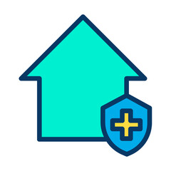 Lineal color Clinic icon