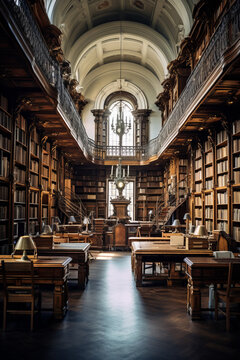 Old university library