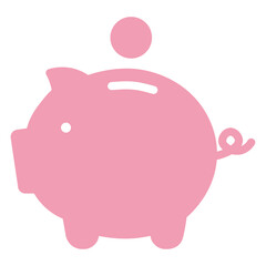 豚の貯金箱　アイコン