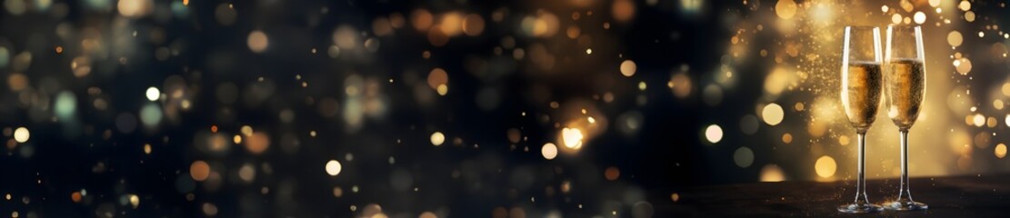 Sparkling Wine - Celebration - Background - Silvester