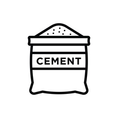 cement icon vector design template simple and clean