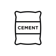 cement icon vector design template simple and clean