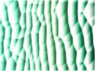 Obraz premium Prism background material (green)