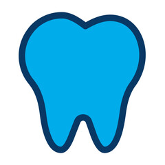 Lineal color Teeth icon