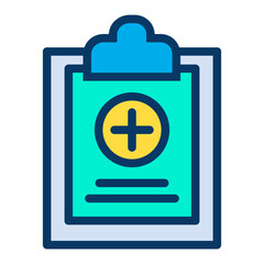 Lineal color Clipboard icon