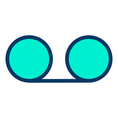 Lineal color Audio Record icon