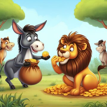 a predator who is bribed by his prey