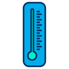 Lineal color Thermometer icon