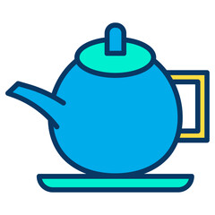 Lineal color Tea Cup icon