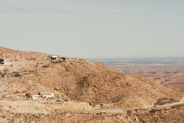 Mountain village in North Africa