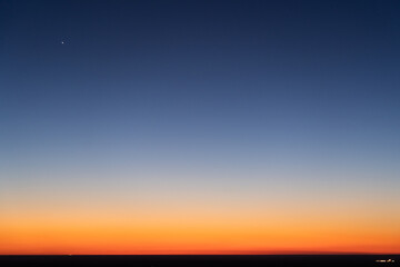 Desert sunset 