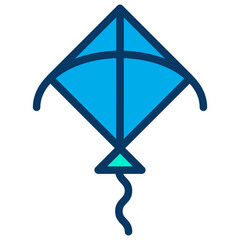 Lineal color Kite icon