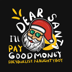 Christmas Day T-shirt Design template