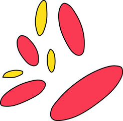 Pastel Abstract Organic Illustration