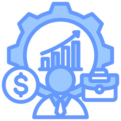 Business Blue Icon