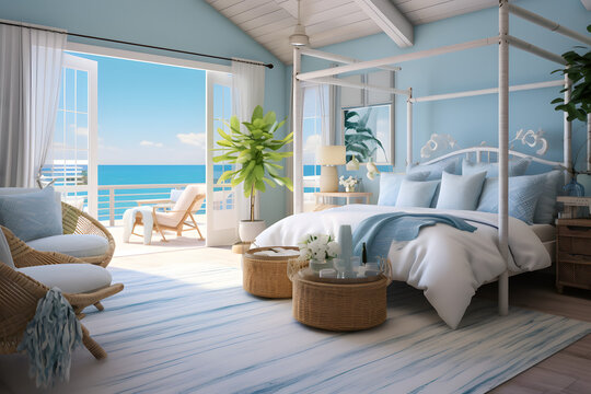 Coastal Retreat Bedroom