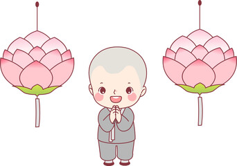 young monk , boy monk