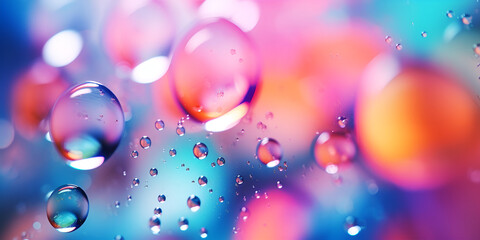Vibrant Bubbles cape Bubble Bliss: A Splash of Color Whimsical Soap Sud Symphony Bubbly Dreamscape.AI Generative