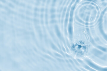 Water texture surface with drop,ripples,splash,Aqua Blue background banner transparent of water...