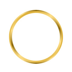 Gold ring frame
