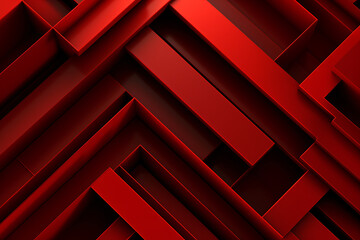 red color geometric background