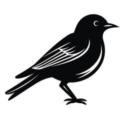 Fototapeta premium Bird Icon Illustration. SVG Vector