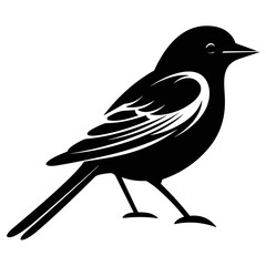 Bird Icon Illustration. SVG Vector