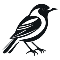 Bird Icon Illustration. SVG Vector