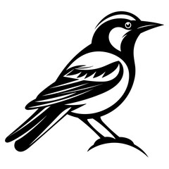 Bird Icon Illustration. SVG Vector