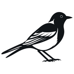 Bird Icon Illustration. SVG Vector