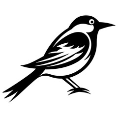 Bird Icon Illustration. SVG Vector