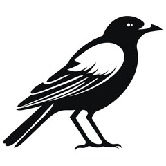 Fototapeta premium Bird Icon Illustration. SVG Vector