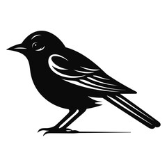 Bird Icon Illustration. SVG Vector