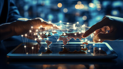 Tablet Connectivity for Worldwide Interaction