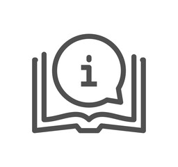 Reception related icon outline and linear vector.