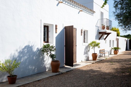Facade of a town house