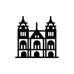 Rijksmuseum icon in vector. Illustration
