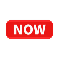 Now Button In Red Rectangle Shape For Website Marketing Sale Business
