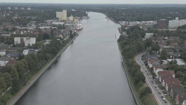 Nordostseekanal bei Rendsburg 
