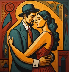 man and woman love.and romance