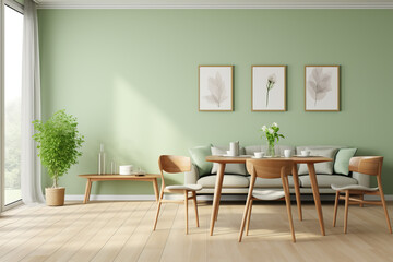 dining room, Generative AI