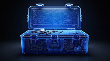 Electronic Workbench. Fictional characters created by Generated AI.